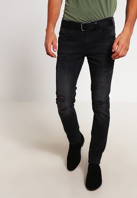 شلوار جین مردانه مشکی ، سایز 44